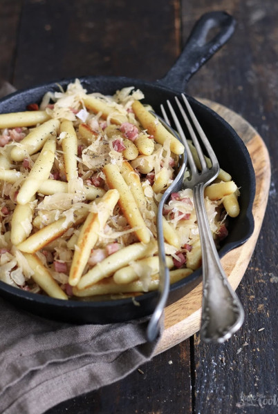 Schupfnudeln Mit Sauerkraut+ Speck | DIE KANTINE